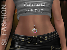 Piercing - Jewelry - Colorful Heart