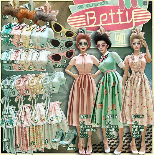 !gO! Betty button top - 4 MAITREYA