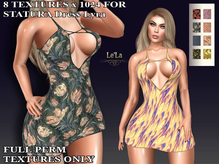 STATURA Dress-Lyra Texture Pack 4