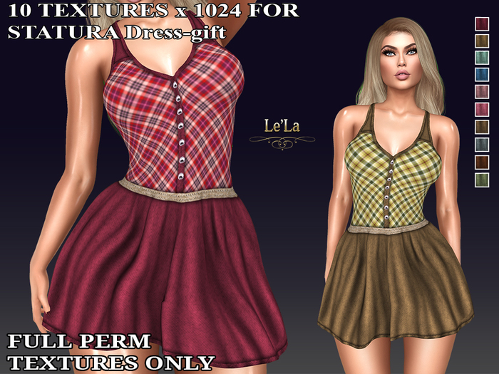 STATURA-Gift-dress Texture Pack 3