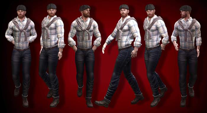 ROBER WALKING POSES