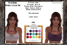 Fitted Rebel Tied Side Top