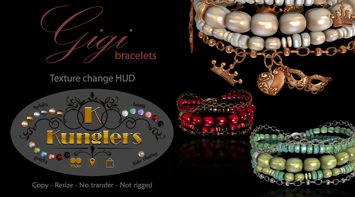 KUNGLERS - Gigi bracelets