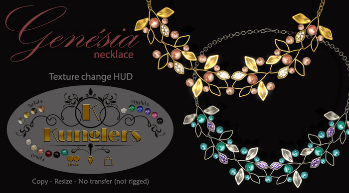 KUNGLERS - Genesia necklace
