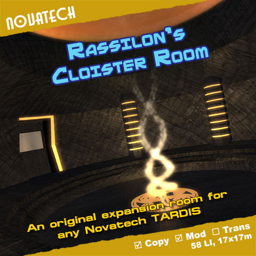 TARDIS Expansion, Rassilon's Cloister Room