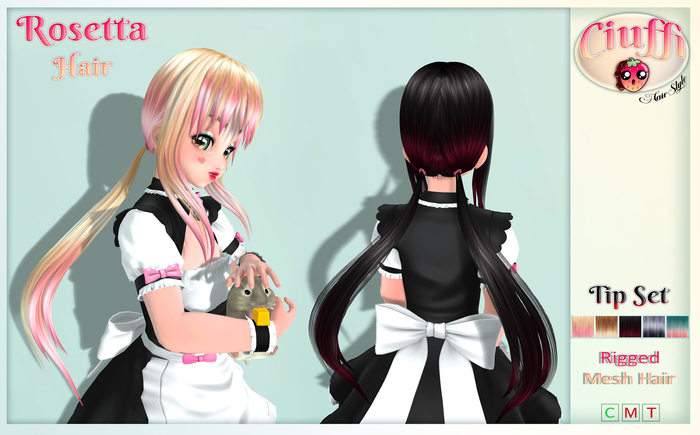 -Ciuffi- Rosetta Hair Tip (Wear Me)