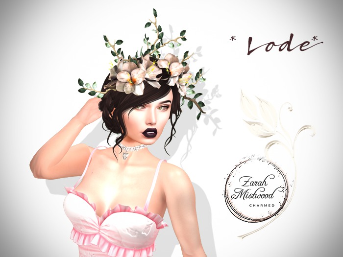 *LODE* Head Accessory - Gladiolus [cream]