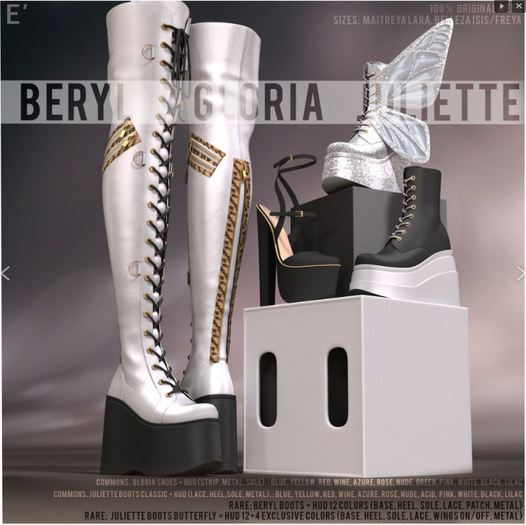 [Enchante'] - Juliette Boots - Classic - Maitreya - Acid