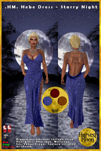 .HM. Hebe Dress - Starry Night [Add and Click]