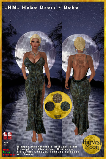 .HM. Hebe Dress - Boho [Add and Click]