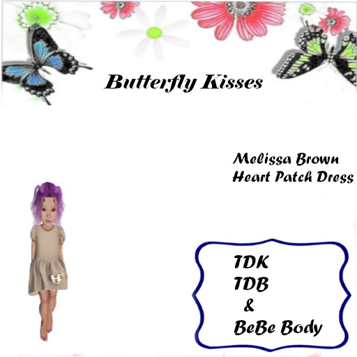 .:.BK.:. Melissa Brown Patch Dress