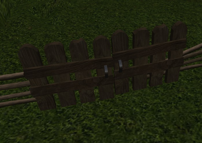 Wooden Gate Scripted