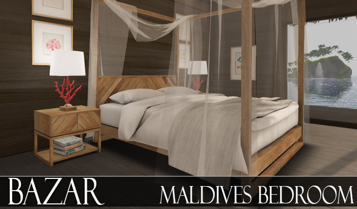 ~BAZAR~ Maldives - Bedroom PG
