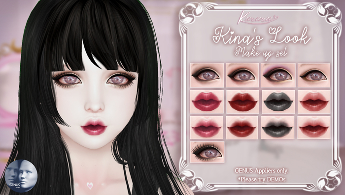 [KRR] Kina's Look Makeup set for GENUS