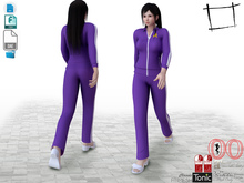 Dae Obj FBX Women's Tracksuit Outfit Slink, Ocacin Standard, Maitreya, Belleza, Tonic