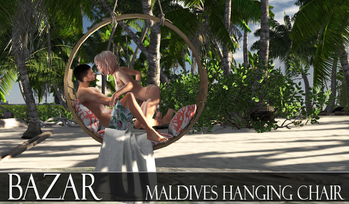 ~BAZAR~ Maldives - Hanging chair