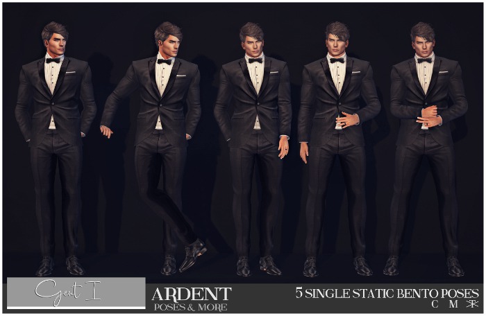 Ardent Poses - Gent I [Bento]