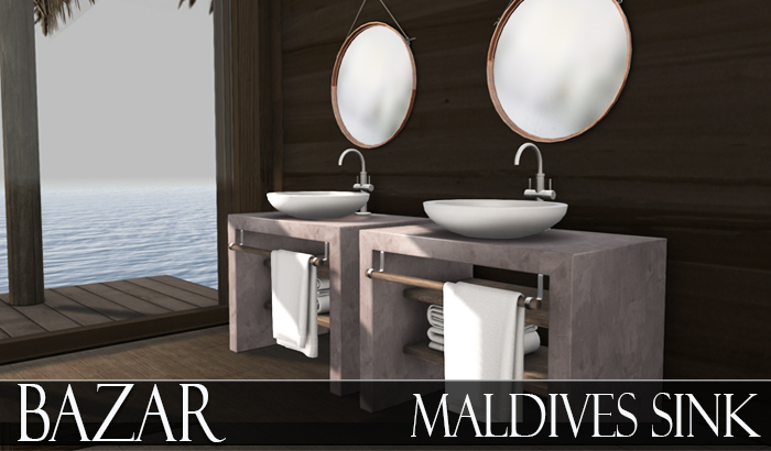 ~BAZAR~ Maldives - Sink