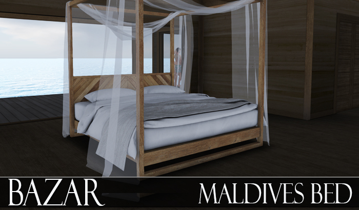 ~BAZAR~ Maldives - Bed PG