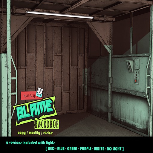 ninety - Blame Backdrop