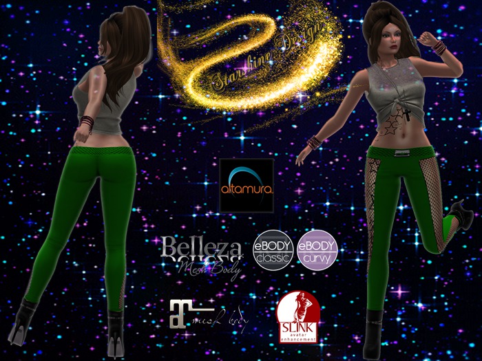 ~✯SD✯~ F038 Legging [GREEN PACK]