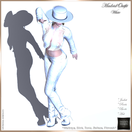 SAS - Madrid White Outfit (MB&FM)