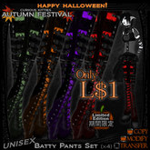 [Dollarbie] =^.^= Curious Kitties - [Limited Edition] Halloween Batty Pants Set