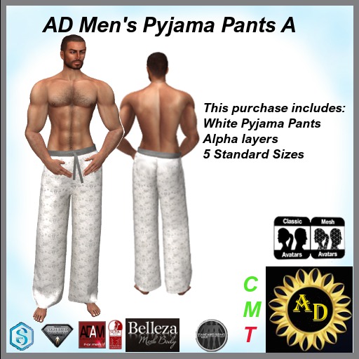 AD Men's Pyjama Pants A