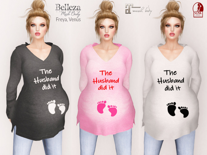 Lovers : Maternity : Hooded Tunic & Pants : the husband did it