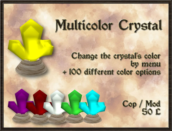 ***TG*** Mult Color Crystal 