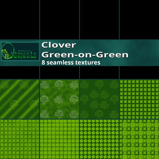 Clover green on green