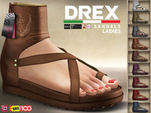 CA PROMO BELLEZA MAITREYA SLINK TMP DREX SANDAL LADIES LEATHER