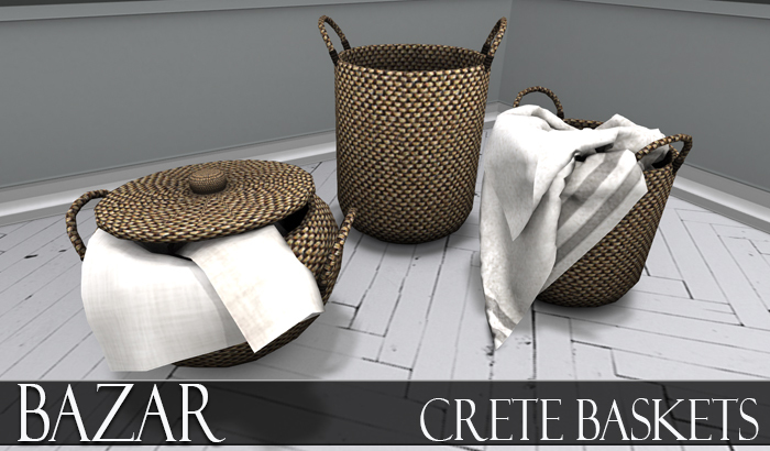 ~BAZAR~ Crete - Baskets