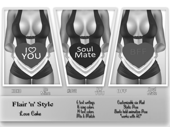 {Flair 'n' Style} Love Cake DEMO