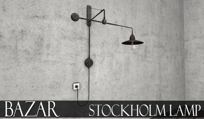 ~BAZAR~Stockholm Lamp