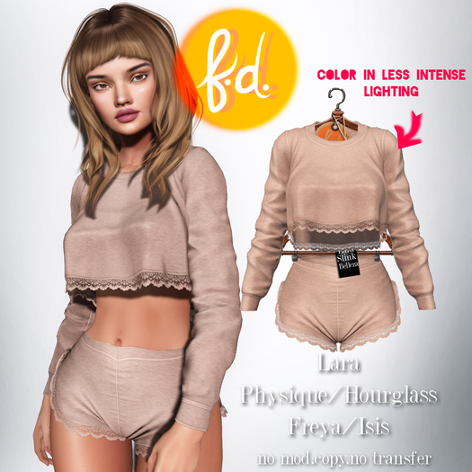 (fd) Romantic Sweats - Tea Maitreya Lara/Slink Physique+Hourglass/Belleza Freya+Isis (MESH)