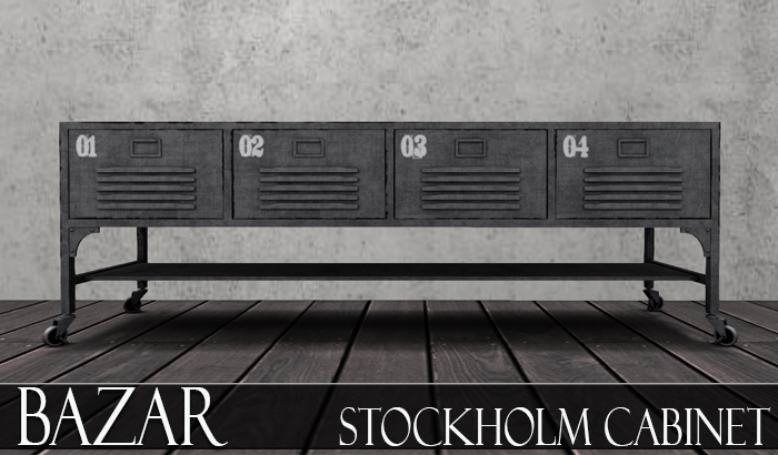 ~BAZAR~Stockholm Cabinet