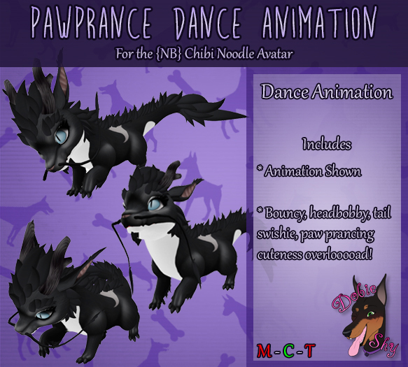* DS * Pawprance Dance Animation (Wear to Unpack)