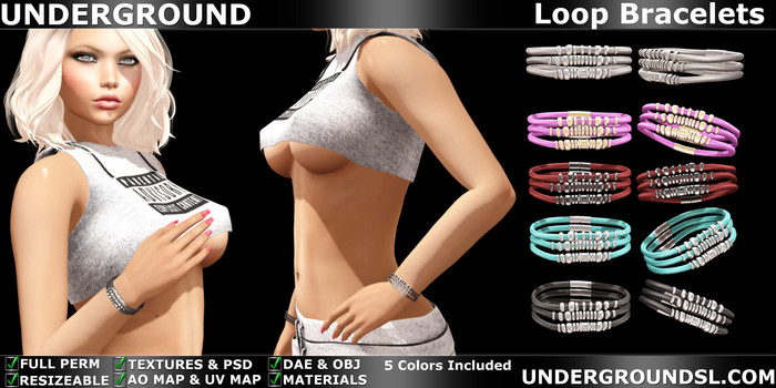 (UG) - Loop Bracelets