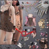 **RE** Blossom Lace Cuffs - Nude - Common