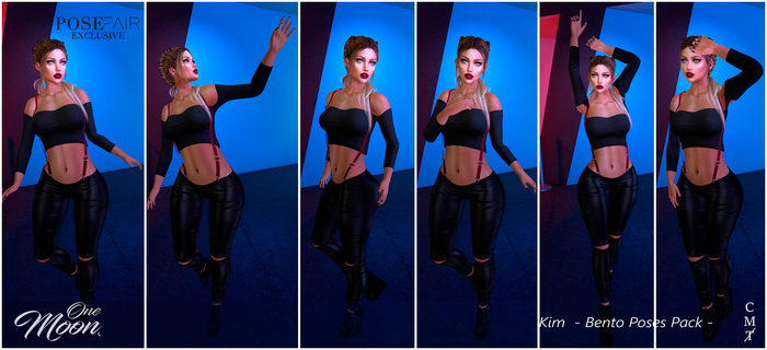 .::One Moon::. Kim - Bento Poses Pack