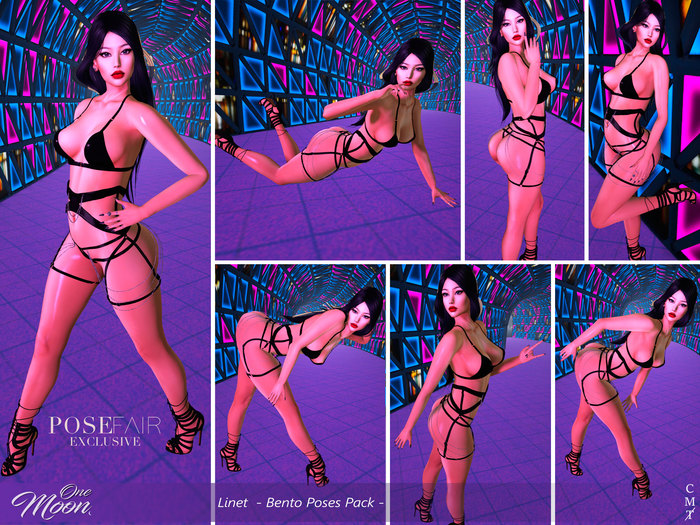.::One Moon::. Linet - Bento Poses Pack