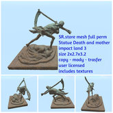 SR.store mesh full perm Statue Death and mother