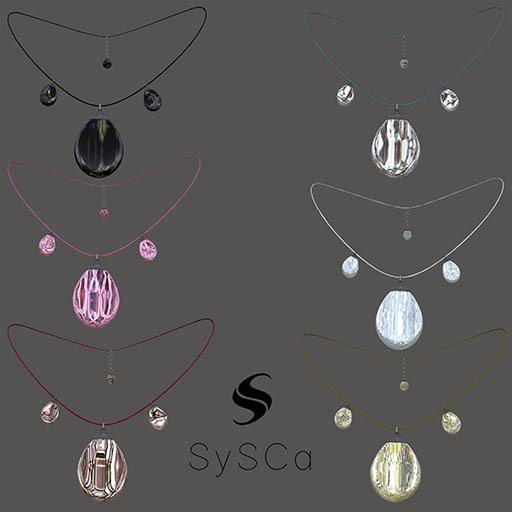 SySCa Necklace Ruby FATPACK (wear me)