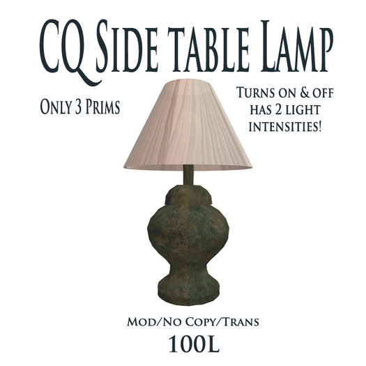 CQ Side Table Lamp
