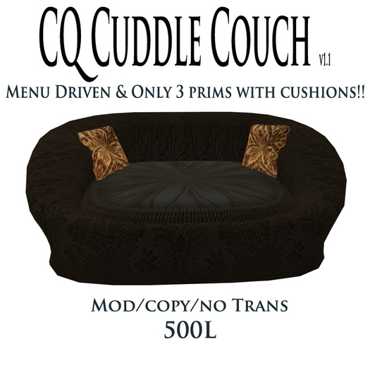 CQ Cuddle Couch V1.1 (brown)