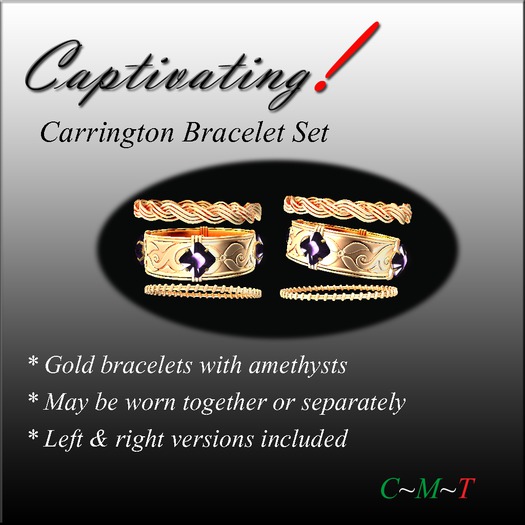 Captivating! Carrington Gold/Amethyst