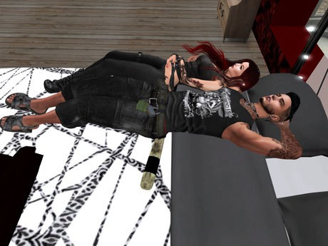 Second Life Marketplace - Strange & Beautiful Couples Canopy Bed