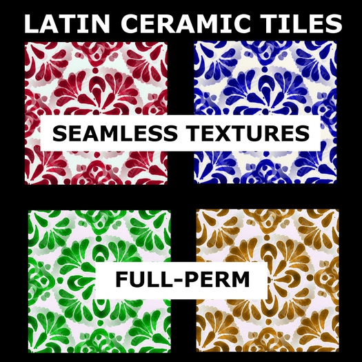 Latin ceramic tiles - texture pack