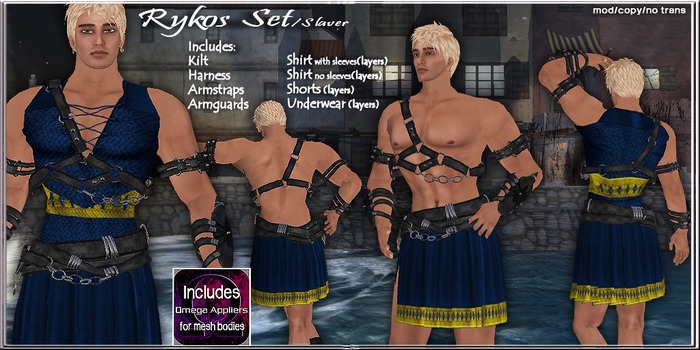 Rykos Set T.E.D./Blk_SLV